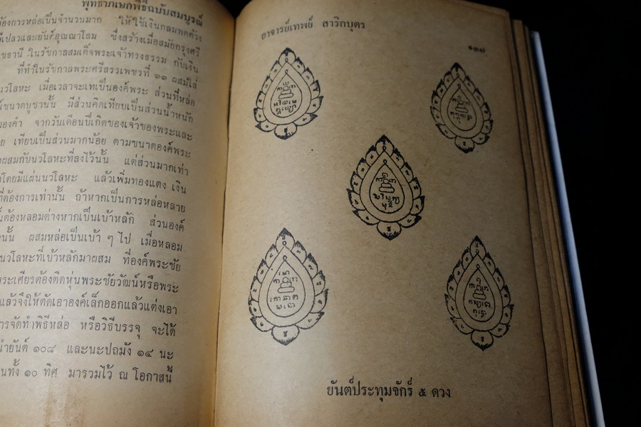 พุทธาภิเษกพิธี ฉบับสมบูรณ์ อ.เทพย์ สาริกบุตร ปกแข็ง ปี 2528(Pre-Order สอบถาม)