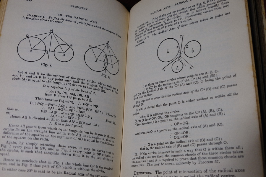 A School Geometry Part 1-6 by H.S.HALL & F.H.STEVENS ปกแข็ง ปี 1967