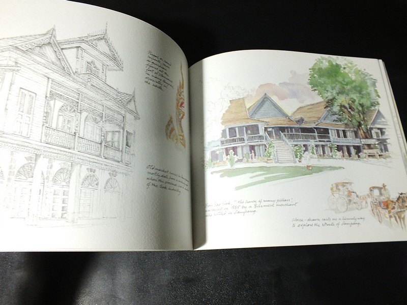 Thailand Sketchbook PORTRAIT OF THE KINGDOM (Painting by Taveepong Limapornvanich. Text by William Warren)