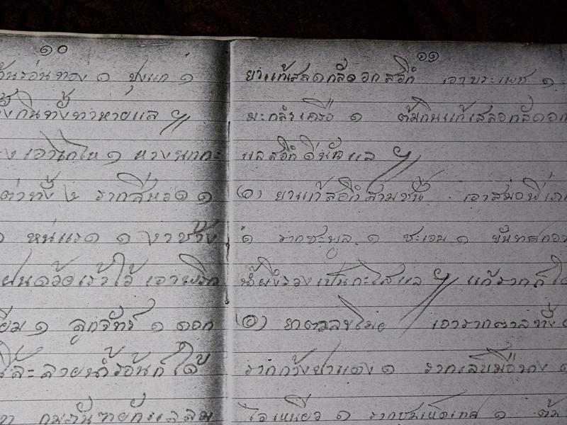 ตำรายาไทยเเผนโบราณ เขียนด้วยลายมือ เล่ม 4 หนา 108 หน้า (Pre-Order สอบถาม)