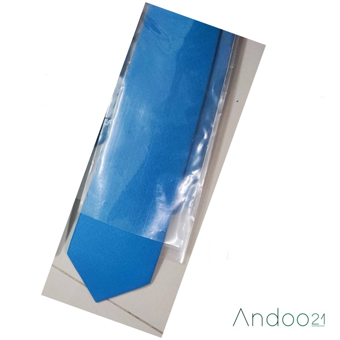 Oscar Indigo2 - เนคไท ผ้าโทเร สีน้ำเงิน เฉด 2 (NT106)