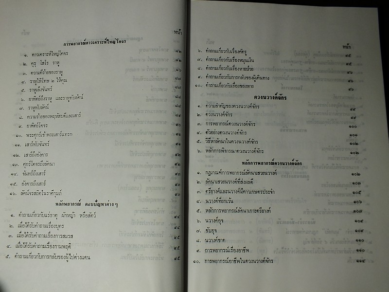 โหราศาสตร์ไทยชั้นสูง ว่าด้วยการพยากรณ์ดวงชาตาจร การคำนวณ เเละ การพยากรณ์ดวงนวางค์จักร โดย สิงห์โต สุริยาอารักษ์ ปกแข็ง