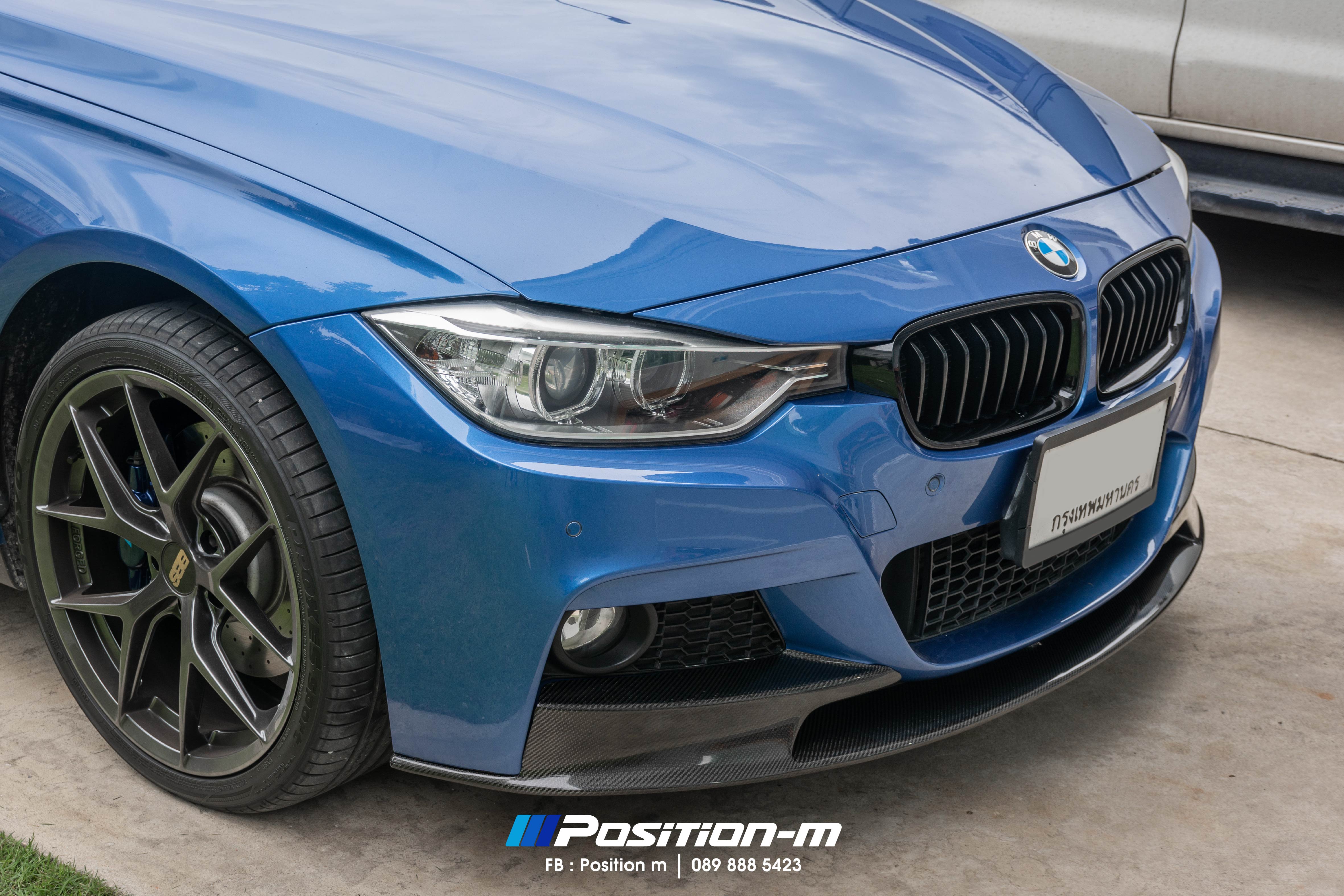 F30 Front lip Pure Carbon