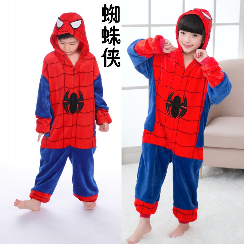 ชุดนอนมาสคอต / แฟนซี เด็ก สไปเดอร์แมน (spiderman)