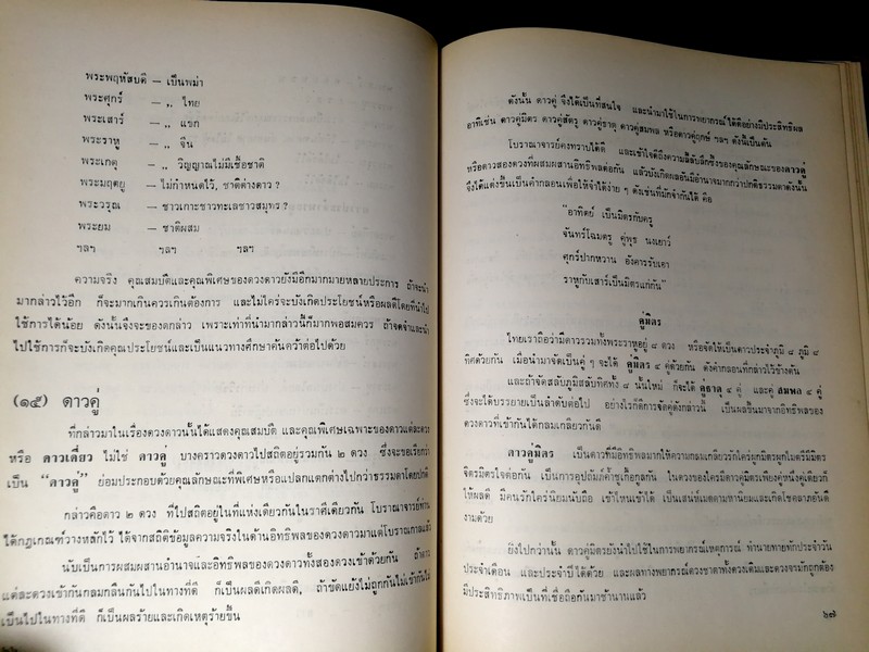 ตำราโหราศาสตร์ ภาคพยากรณ์ ของสมาคมโหรเเห่งประเทศไทย โดย ทวารัช ปกแข็ง ปี 2522