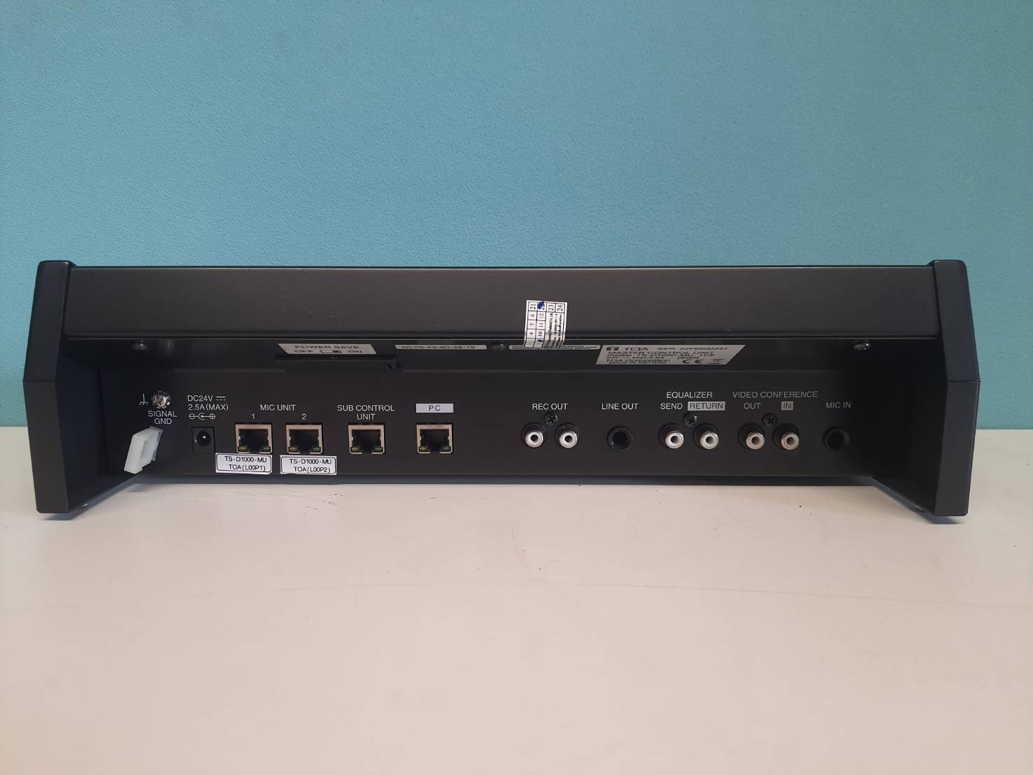 TOA TS-D1000-MU | เครื่องควบคุม ชุดประชุมแบบดิจิตอล
