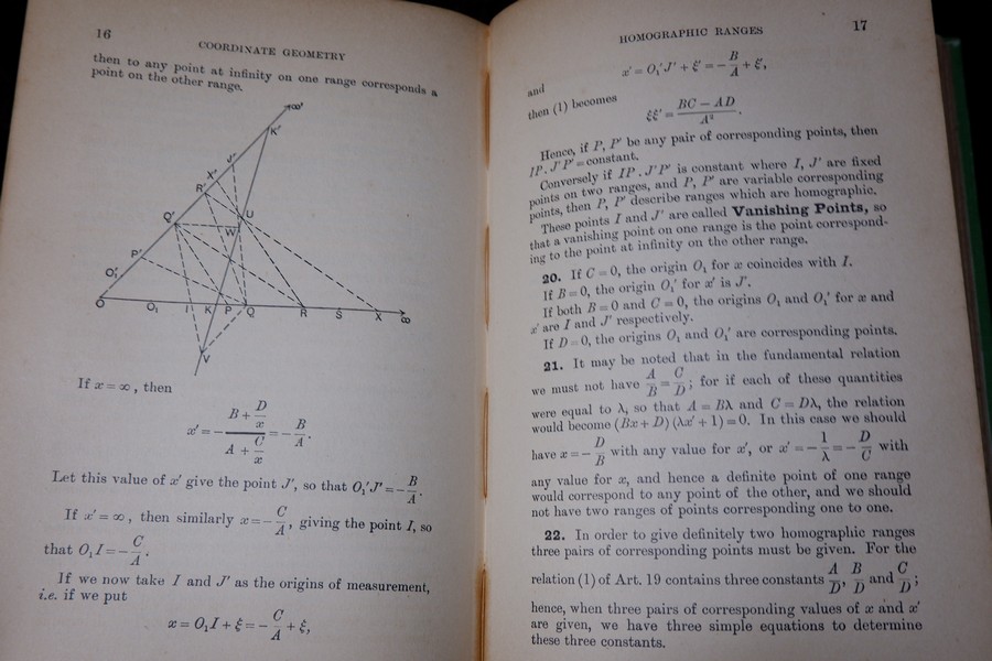 The Element of Coordinate Geometry by Macmillan and Co ., Limited ปี 1955