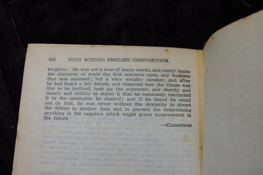High School English Grammar & Composition by Wren & Martin ปกเเข็ง ปี 1969