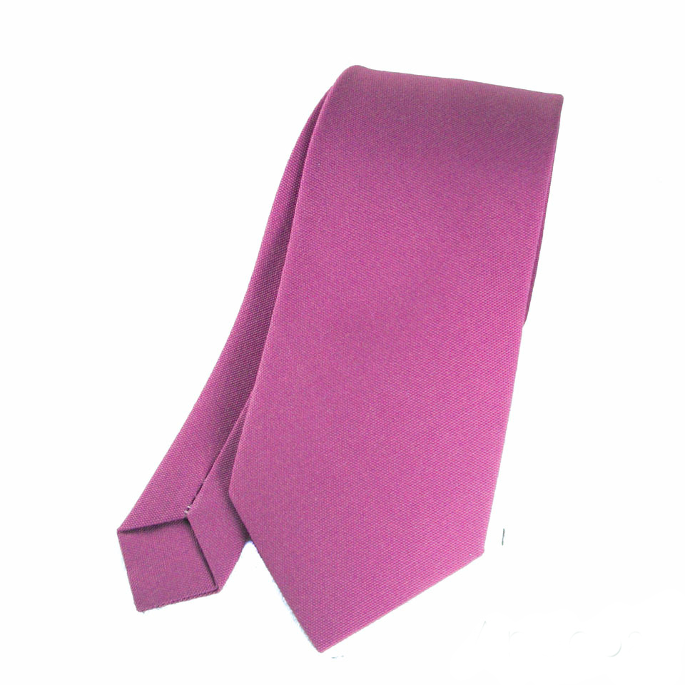 Winky Pink1 - เนคไท ผ้าโทเร สีชมพูอมม่วง เฉด 1 (NT116)
