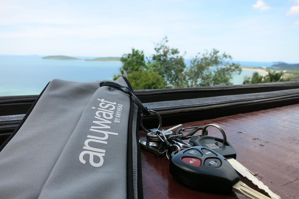 Anywaist สายคาดเอวนักกีฬา สีเทา (GREY)