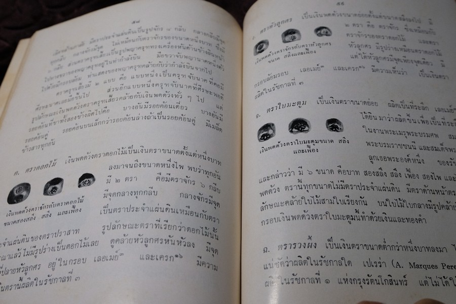 เงินพดด้วง โดย สดับ ธีระบุตร จัดพิมพ์เป็นอนุสรณ์นางละม้าย ธีระบุตร ปี 2515 (สอบถาม)