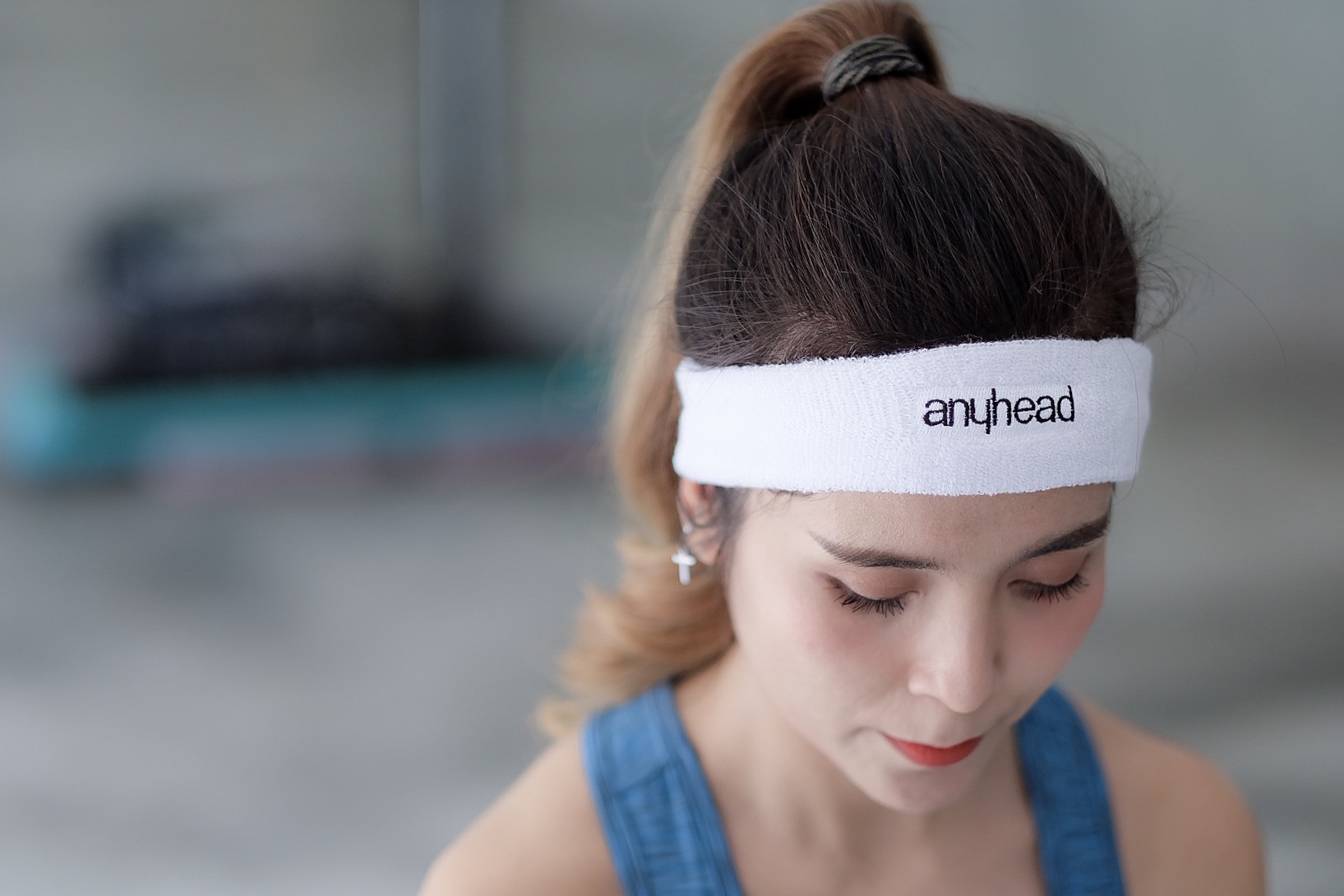 Sweat Absorber ผ้ารัดศรีษะ & ผ้ารัดข้อมือ (สีขาว)