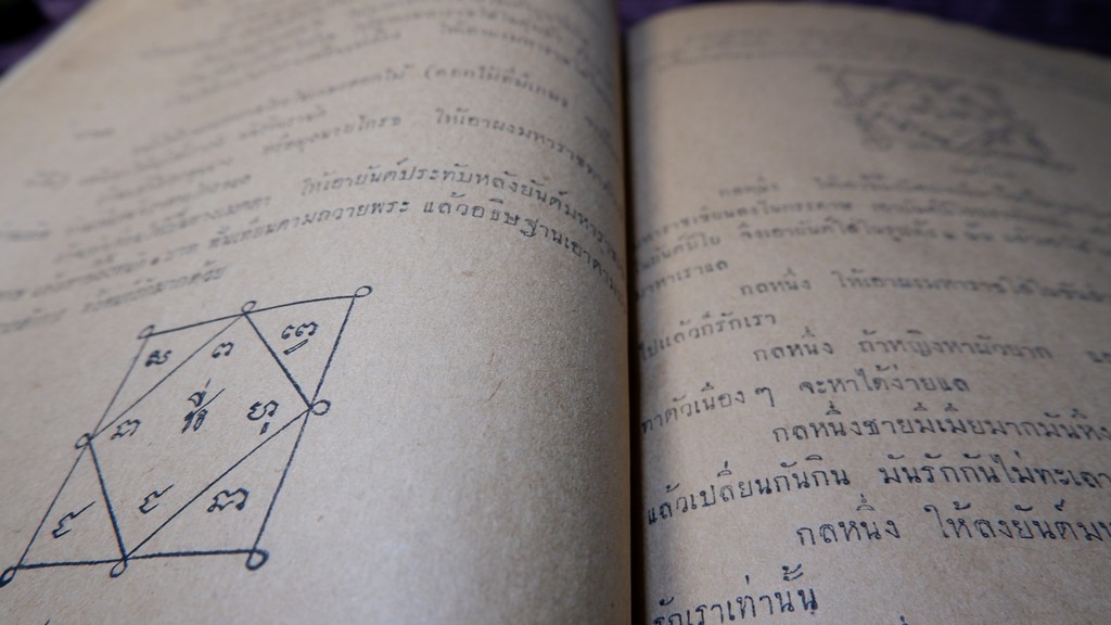 พระตำหรับวิเศษ คำภีร์มหาพุทธาคม โดย อ.เทพย์ สาริกบุตร ปี 2493 (สอบถามสถานะ)