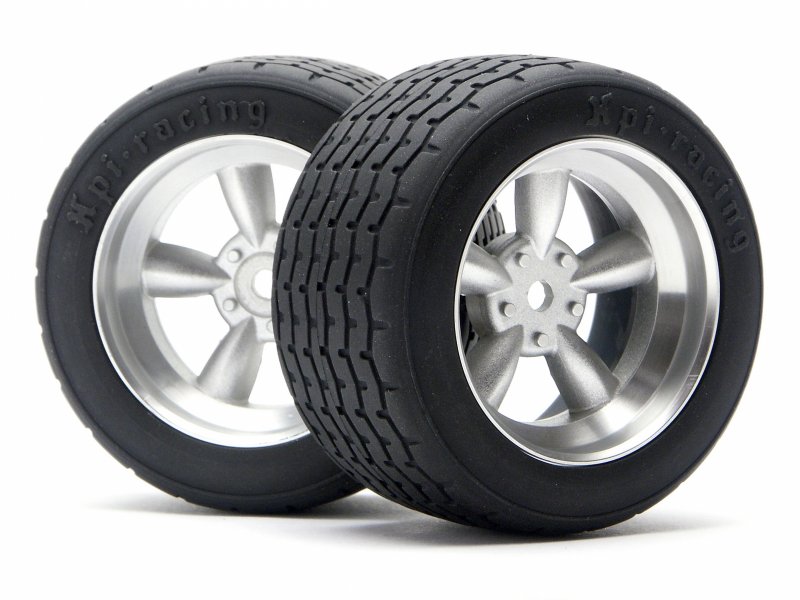 Vintage 5 Spoke Wheel 31mm Matte Chrome (6mm Offset).