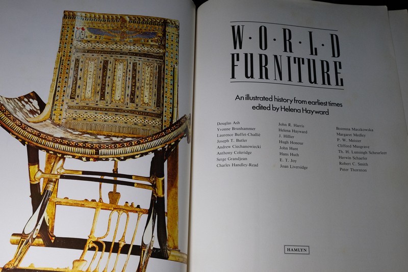 world furniture an illustrated history from earliest times by helena hayward (Pre-Order สอบถาม)