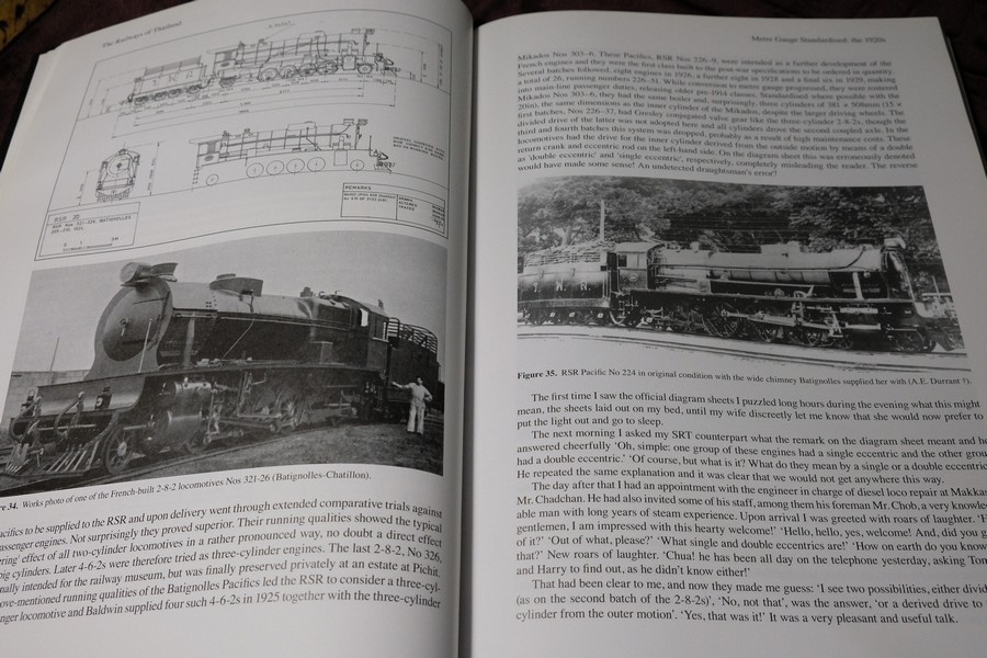 The Railways of Thailand by R.Ramaer พิมพ์ปี 2009
