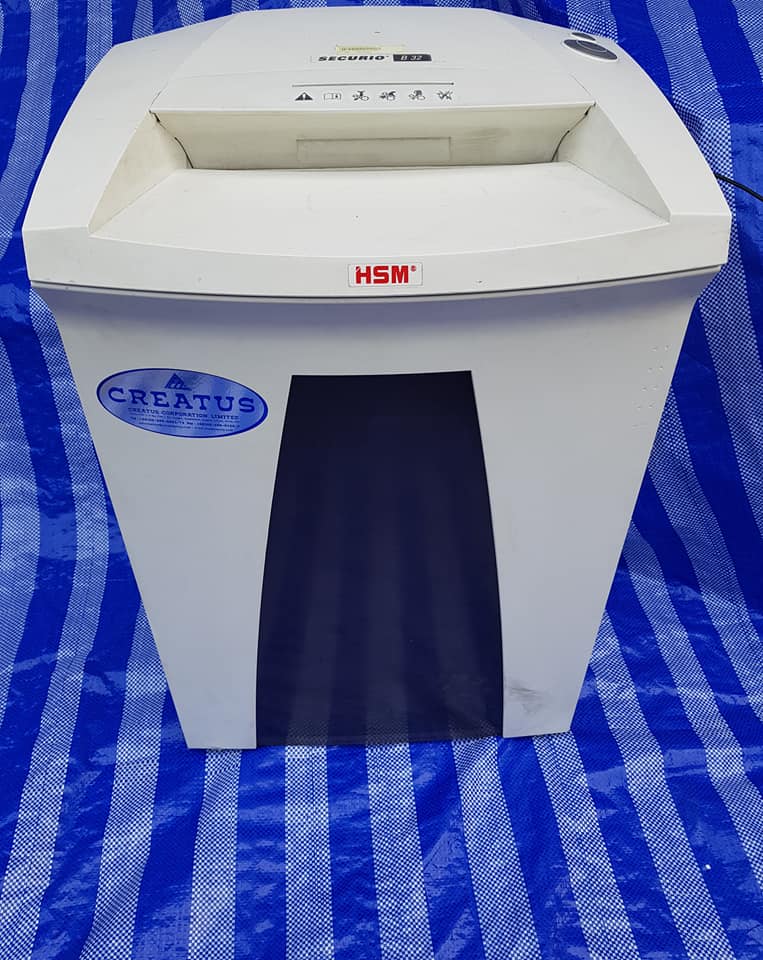 เครื่องทำลายเอกสาร HSM Securio B32 มือสอง