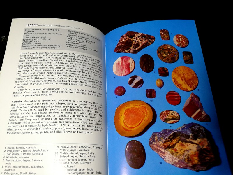 GEMSTONES of the world by walter schumann ปกแข็ง 256 หน้า ปี 1984