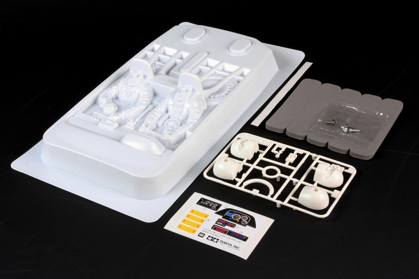 1/10 Scale R/C Rally Car Cockpit Set