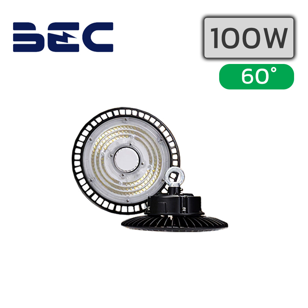 โคมไฮเบย์ LED 100W BEC SUN