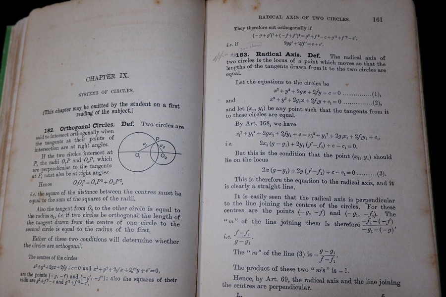 The Element of Coordinate Geometry by Macmillan and Co ., Limited ปี 1955