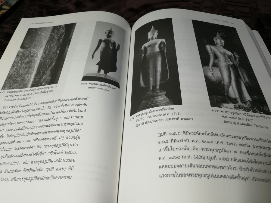ศิลปะสุโขทัย เเละ อยุธยา ภาพลักษณ์การเปลี่ยนเเปลง โดย พิริยะ ไกรฤกษ์ ปี 2545