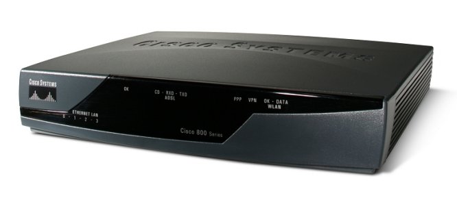 Cisco 878 G.SHDSL SECURITY Router + zasilacz