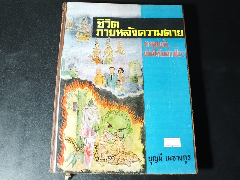 ชีวิตภายหลังความตาย ตายแล้ว…เกิดได้อย่างไร โดย อ.บุญมี เมธางกูร (มี 12 ตอน) ปกเเข็ง ปี 2515-19