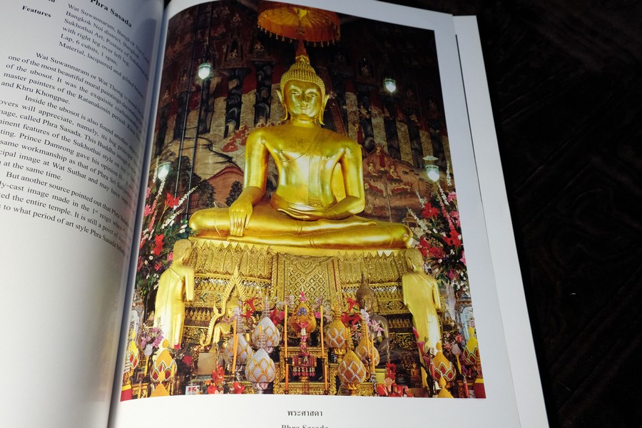 THE SACRED BUDDHA IMAGES OF THAILAND by WARANUN CHUTCHAWANTIPAKORN ปกแข็ง ปี 2547