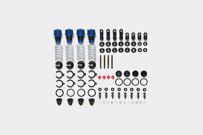 TRF Short Damper (Hard Black Coating) (4Pcs.)