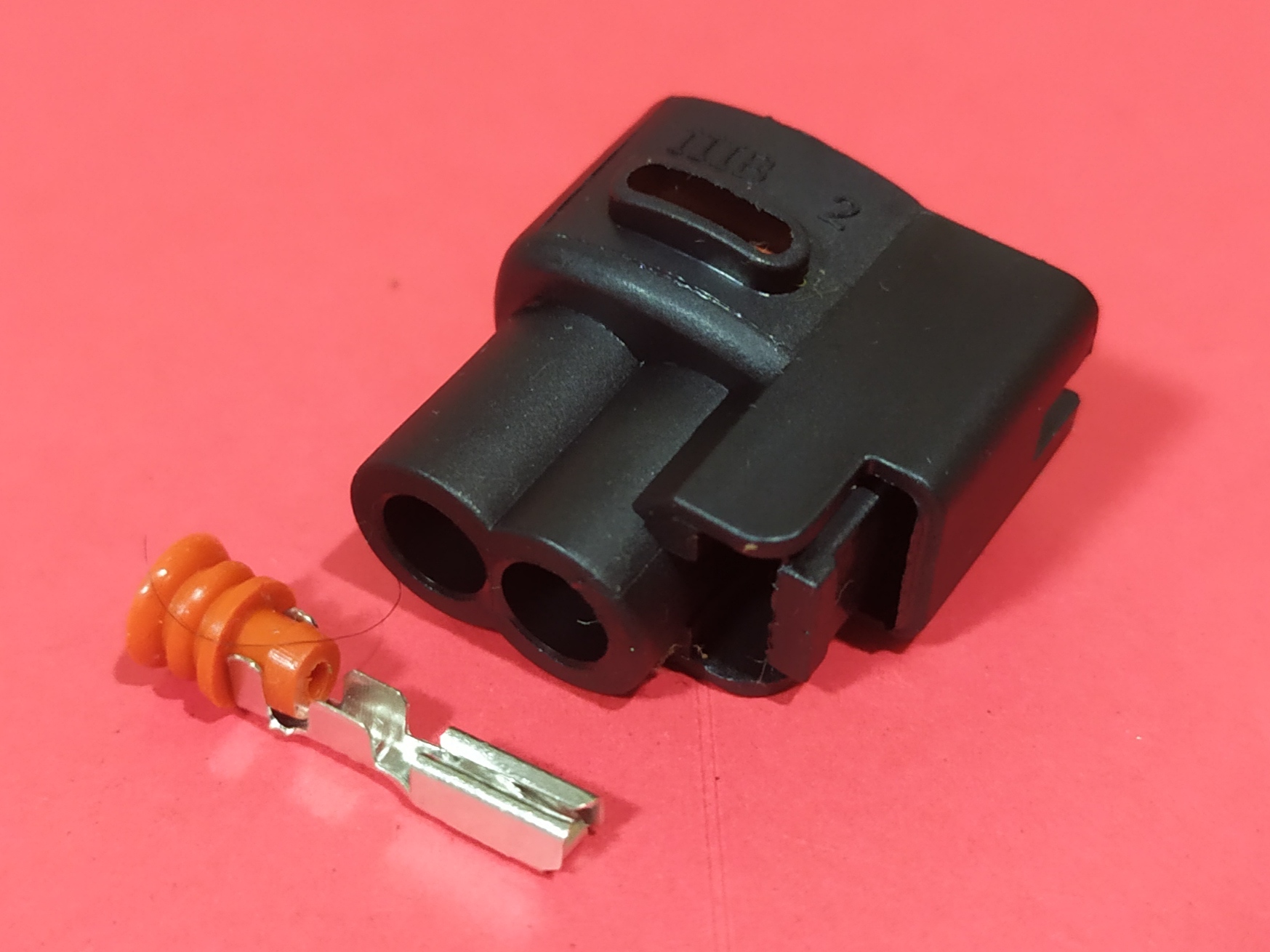 2 พิน ดำ Coil Hyundai, Kia #MG640605