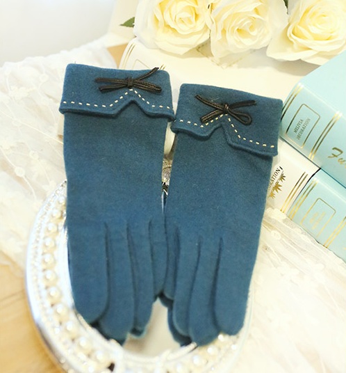 พรีออเดอร์ - ถุงมือกันหนาว Pre - GT612 (สีน้ำเงิน)