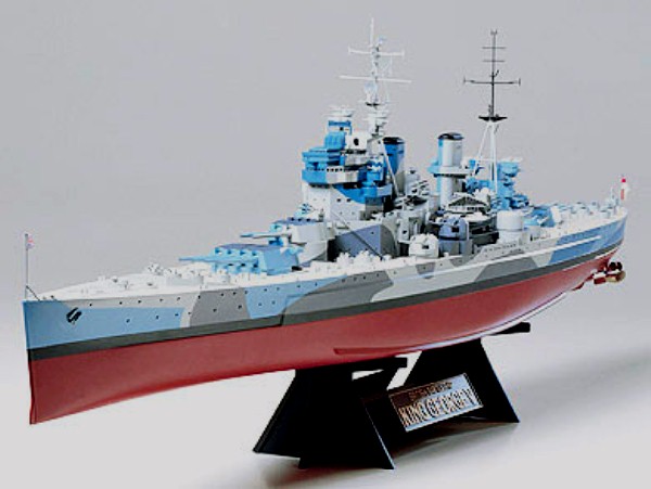 British Battleship KING GEORGE V.