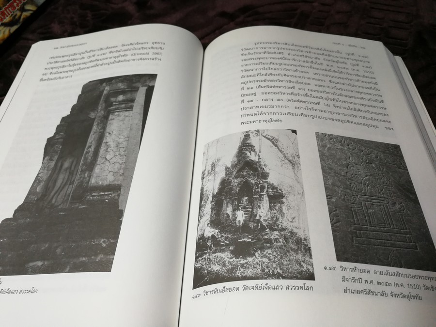 ศิลปะสุโขทัย เเละ อยุธยา ภาพลักษณ์การเปลี่ยนเเปลง โดย พิริยะ ไกรฤกษ์ ปี 2545