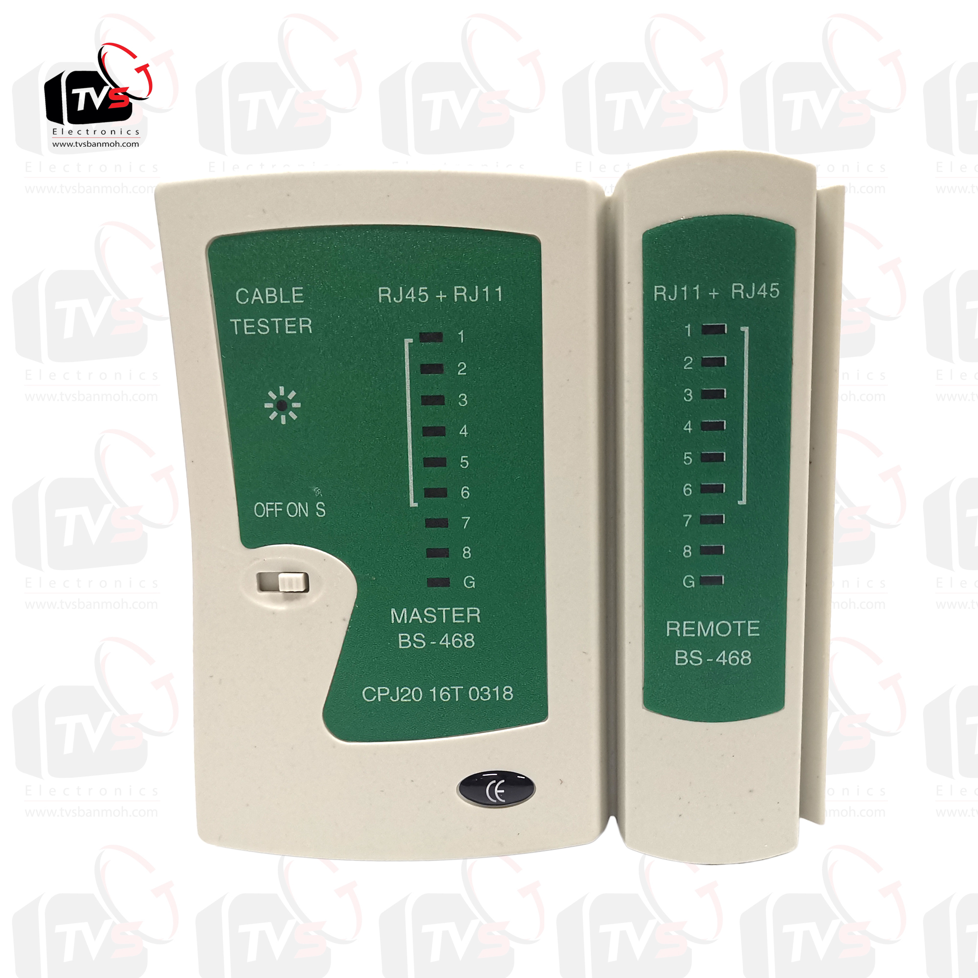 เครื่องมือทดสอบสายแลน Network Cable Tester BS-468