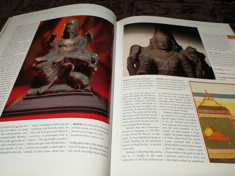 INDIAN MYTHOLOGY myth and legends of india tibet and srilanka by rachel storm พิมพ์ปี 2002
