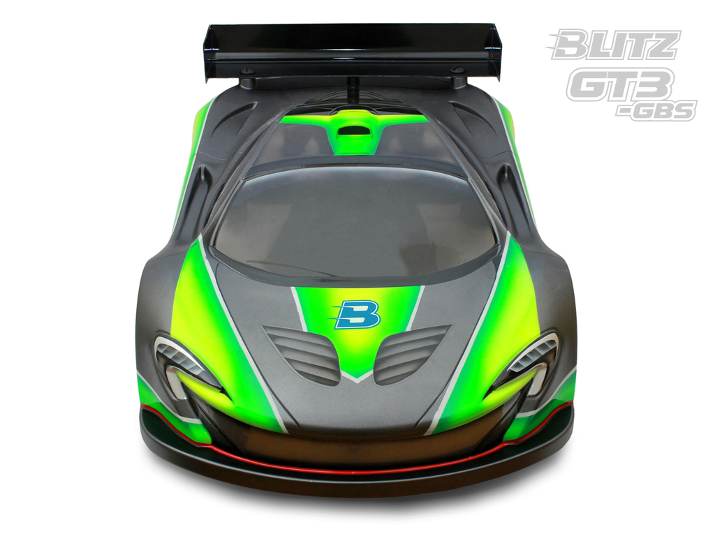 Blitz GT3-GBS Clear Body for 1/8 GT