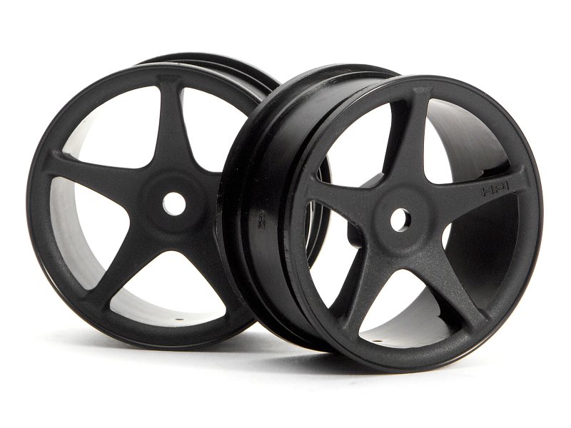 Super Star Wheels 26mm Black (1mm Offset).