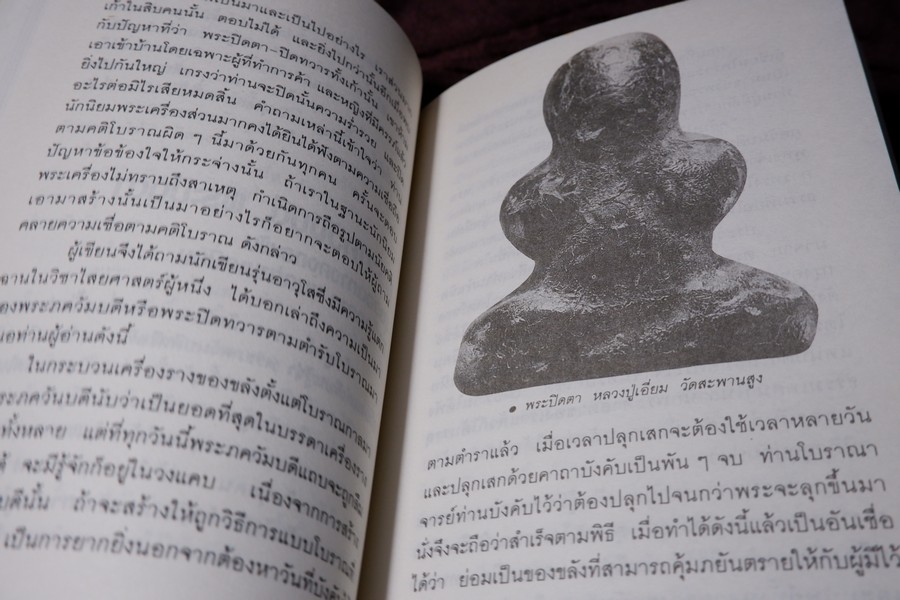 เปิดกรุวัตถุอาถรรณ์ โดย เสมา ท่าพระ หนา 253 หน้า
