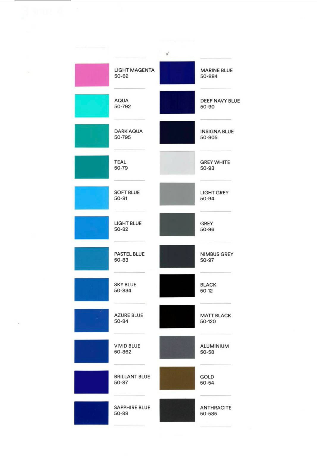 3M Scotchcal™ 50 3เอ็ม สก๊อตแคล™ฟิมม์ทึบแสงรุ่น 50