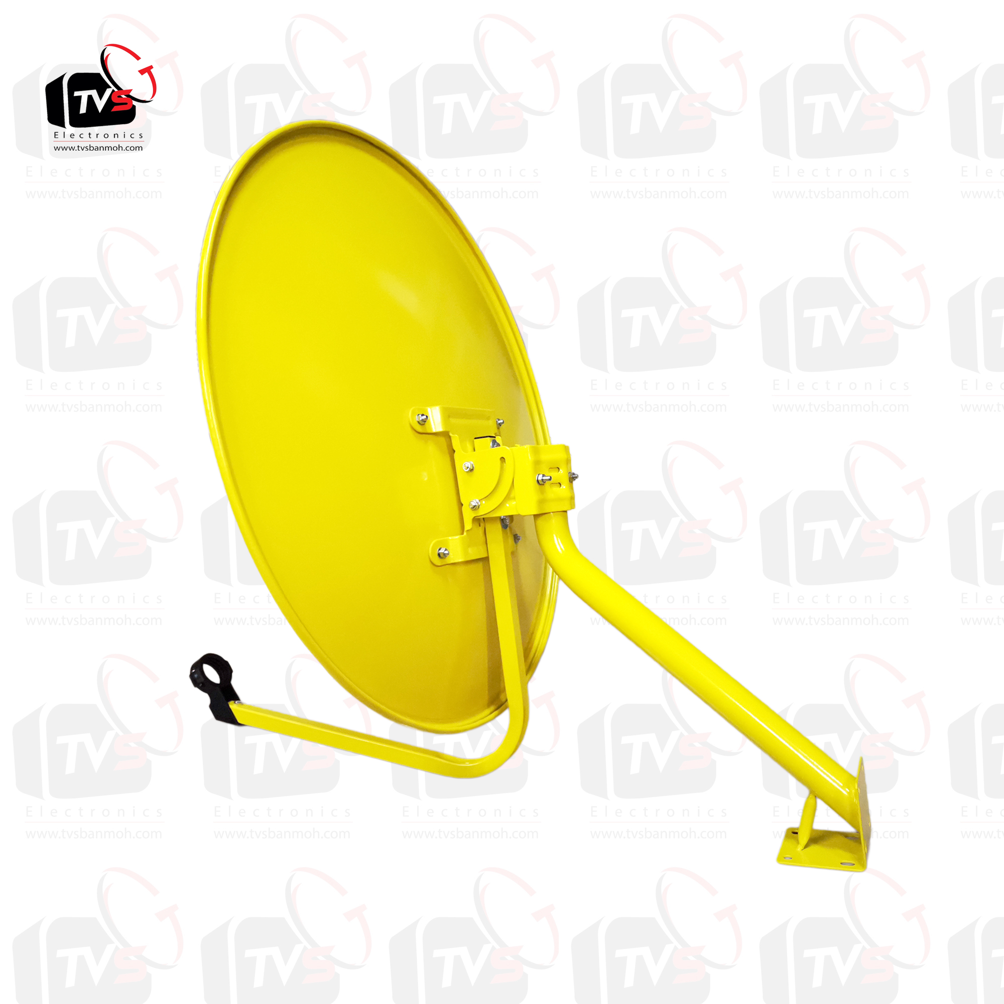 ชุดจานดาวเทียม DTV 60cm พร้อมขางอ ไม่มีหัว LNB