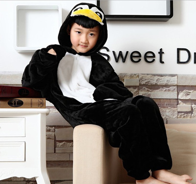 ชุดนอนมาสคอต / แฟนซี เด็ก เพนกวิน