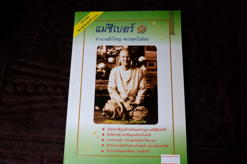 เเม่ชีเบอร์ 1 ตำนานยิ่งใหญ่ พระพุทโธน้อย โดย อภิญญา พิมพ์ครั้งเเรก