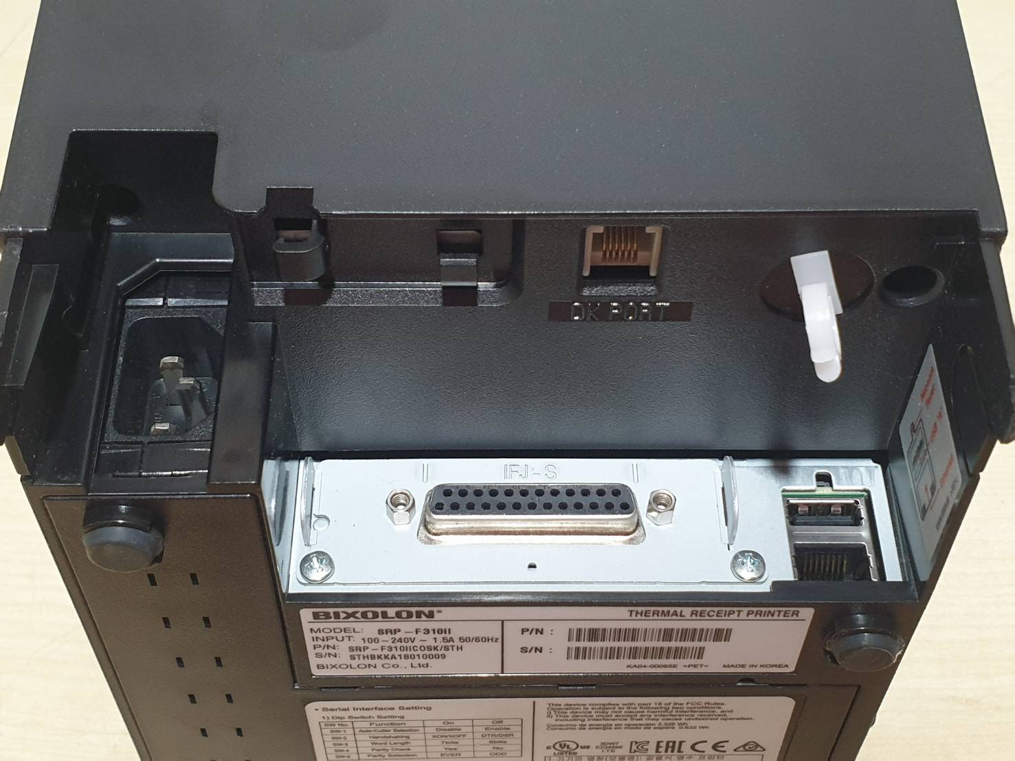 BIXOLON SRP-F310II เครื่องพิมพ์ใบเสร็จความร้อน (USB + LAN + SERAIL) มือสอง