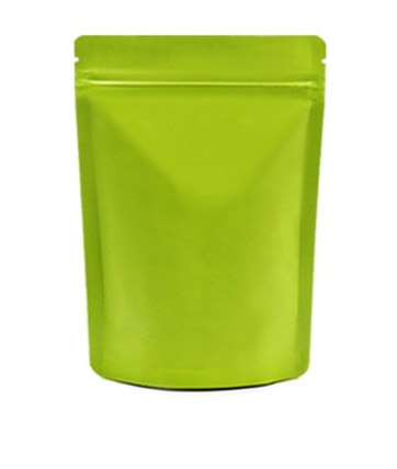 ถุงอลูมิเนียมสี ซิปล็อคตั้งได้ ทึบ 2 ด้าน หน้า-หลัง