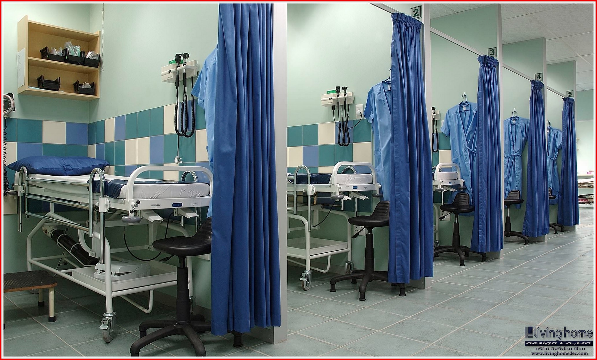 ม่านโรงพยาบาล.(Hospital Curtains) ผ้าม่าน ม่าน มู่ลี่ มู่ลี่ไม้ ม่านม้วน วอลเปเปอร์ รับติดตั้ง ออกแบบ ราคาถูก ทุกประเภท ทุกรูปแบบ