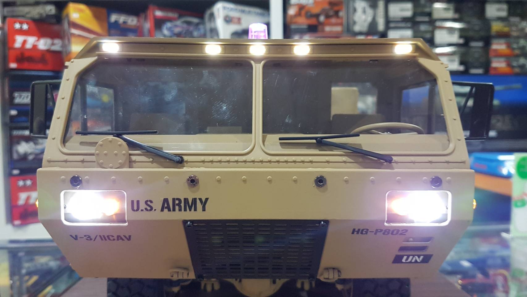 U.S. M983 Hemtt Oshkosh 8x8 Military Tactical Truck (Full-Option)