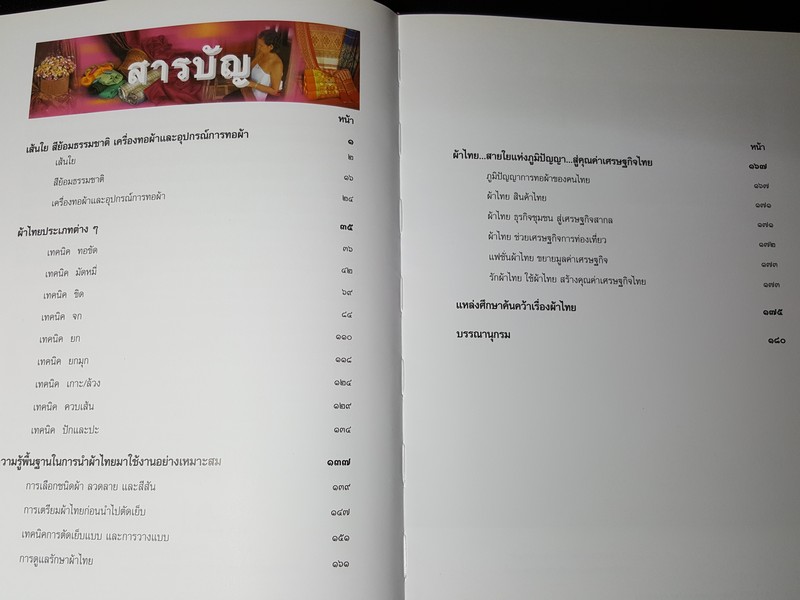 ผ้าไทย สายใยเเห่งภูมิปัญญา สู่คุณค่าเศรษฐกิจไทย ปกแข็ง ปี 2545