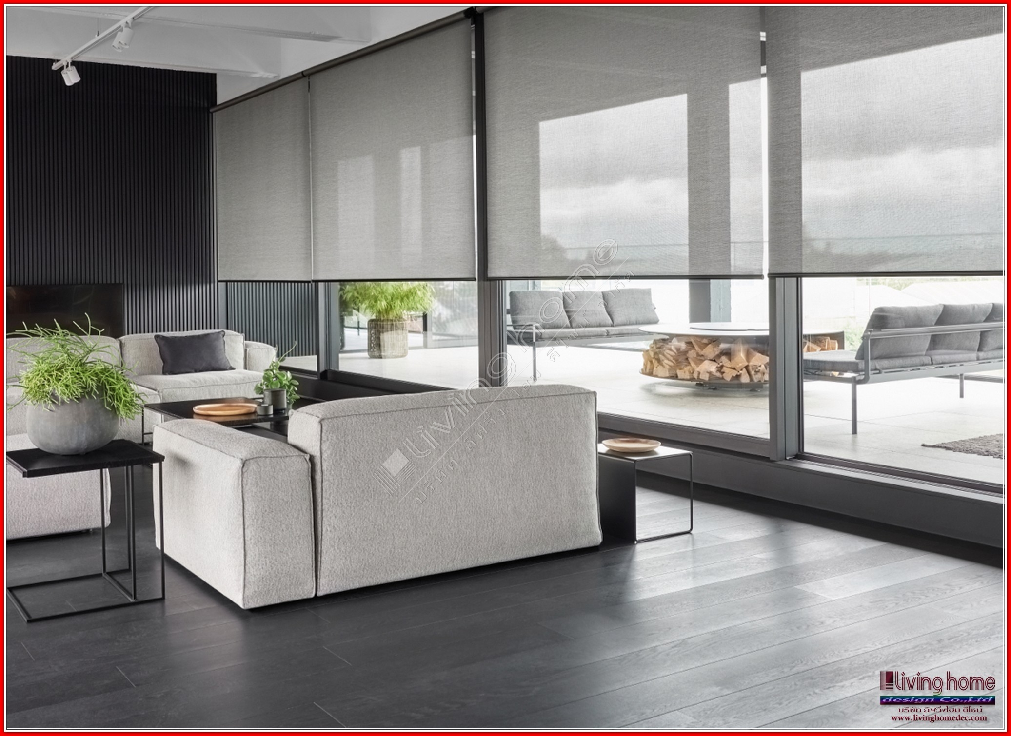 ม่านม้วน โปร่งแสง "SUNSCREEN ROLLER BLINDS" ผ้าม่าน ม่าน มู่ลี่ มู่ลี่ไม้ ม่านม้วน วอลเปเปอร์ รับติดตั้ง ออกแบบ ราคาถูก ทุกประเภท ทุกรูปแบบ