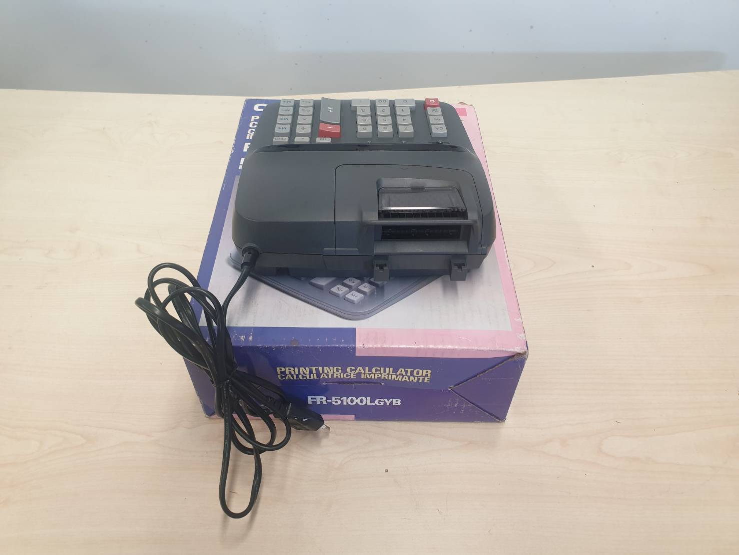 เครื่องคิดเลขปริ้นบิล Casio FR-5100L มือสอง